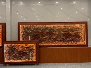 Alternative view of Tranh bách điểu triều phụng