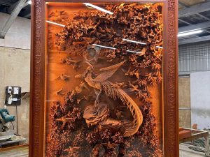 Tranh song ngư quần hội